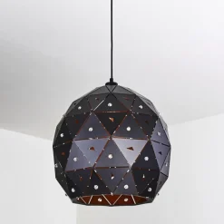 hofstein Suspension Sunasau Noir, 1 lumière