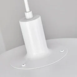 Lampes Dorées-hofstein Suspension Sundet Blanc, 1 lumière