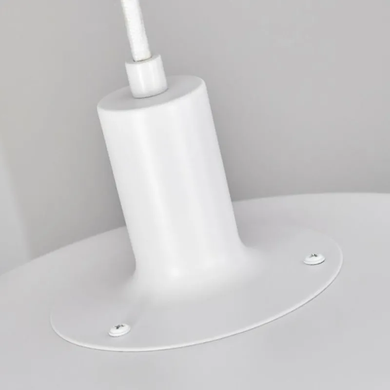 Lampes Dorées-hofstein Suspension Sundet Blanc, 1 lumière