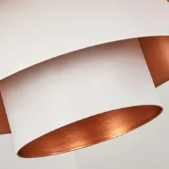 Luminaires Scandinaves-hofstein Suspension Sundet Blanc, 1 lumière