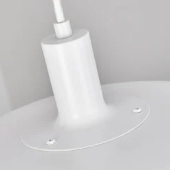 Luminaires Scandinaves-hofstein Suspension Sundet Blanc, 1 lumière