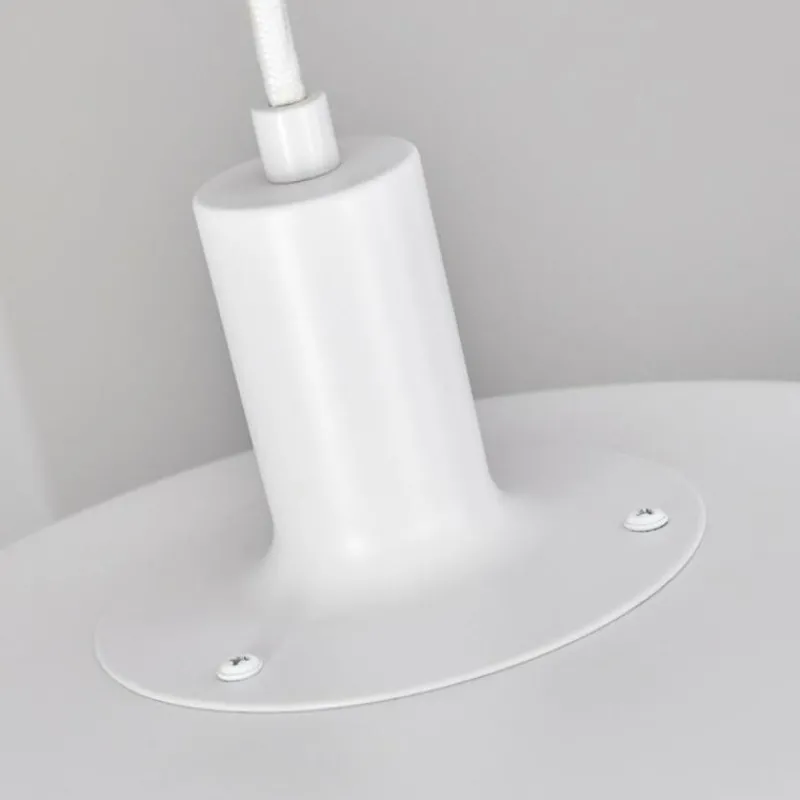 Luminaires Scandinaves-hofstein Suspension Sundet Blanc, 1 lumière