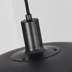 Lampes Dorées-hofstein Suspension Sundet Noir, 1 lumière
