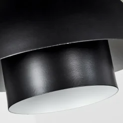 Luminaires Scandinaves-hofstein Suspension Sundet Noir, 1 lumière