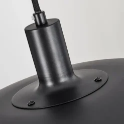 Luminaires Scandinaves-hofstein Suspension Sundet Noir, 1 lumière