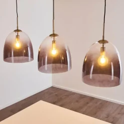 hofstein Suspension Taastrup Nickel mat, 3 lumières