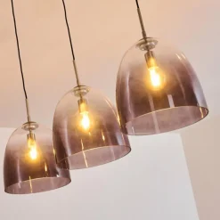 hofstein Suspension Taastrup Nickel mat, 3 lumières