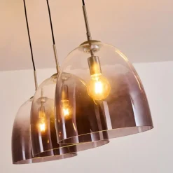 hofstein Suspension Taastrup Nickel mat, 3 lumières