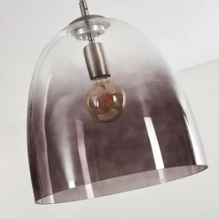 hofstein Suspension Taastrup Nickel mat, 3 lumières