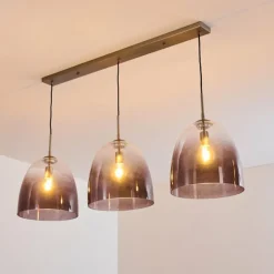 hofstein Suspension Taastrup Nickel mat, 3 lumières