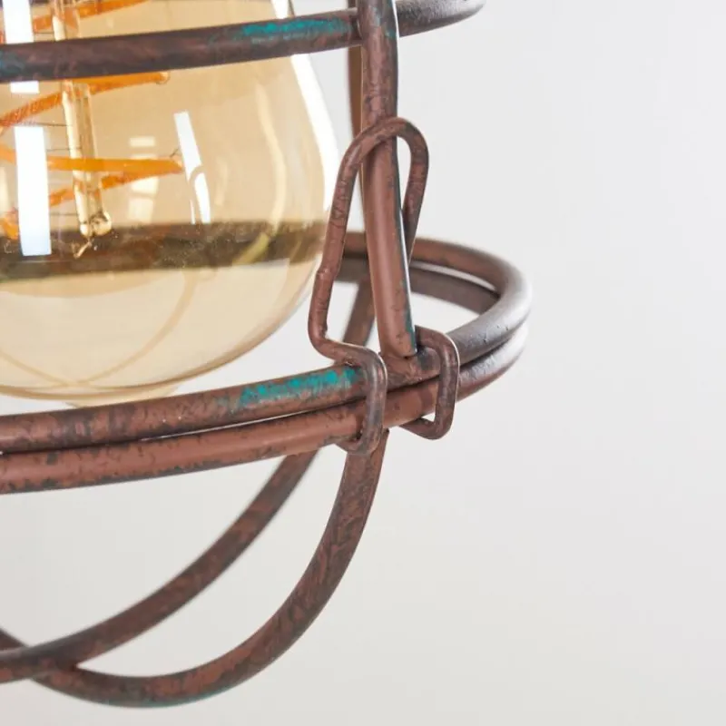 Lampes Industrielles-hofstein Suspension Taggia Brun, 1 lumière