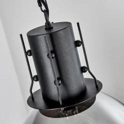 Suspension Verre Fumé-hofstein Suspension Tallaa Noir, 1 lumière