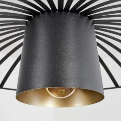 hofstein Suspension Tanakou Noir, 1 lumière* Suspensions