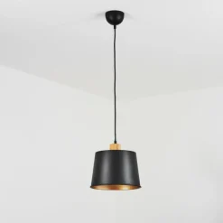 hofstein Suspension Tatodere Écru, Noir, 1 lumière