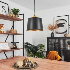 hofstein Suspension Tatodere Écru, Noir, 1 lumière