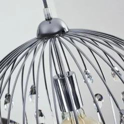 Lampes À Boules-hofstein Suspension Tawasu Chrome, 1 lumière