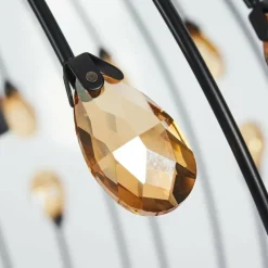 hofstein Suspension Tawasu Noir, 4 lumières* Suspensions