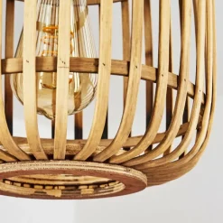 Style Boho-Chic-hofstein Suspension Teheran Noir, 1 lumière