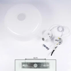 hofstein Suspension Tembotalo Blanc, 1 lumière