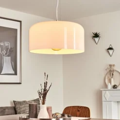 hofstein Suspension Tembotalo Blanc, 1 lumière