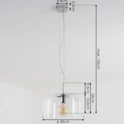 hofstein Suspension Tembotalo Chrome, 1 lumière