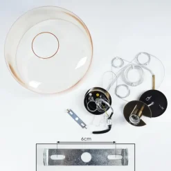 hofstein Suspension Tembotalo Laiton, 1 lumière