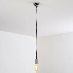 Luminaires Rustiques-hofstein Suspension Tenna Chrome, 1 lumière