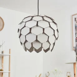 Luminaires Scandinaves-hofstein Suspension Thayngen Noir, 1 lumière