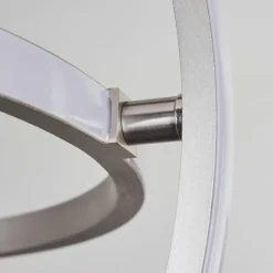 hofstein Suspension Toga LED Nickel mat, 3 lumières