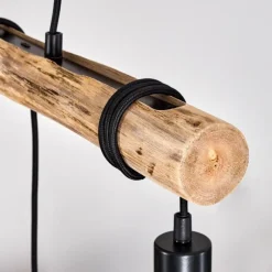 Luminaires Scandinaves-hofstein Suspension Toleda Écru, Noir, 3 lumières