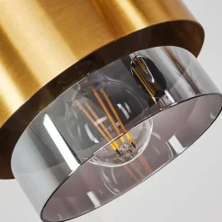 hofstein Suspension Traak Noir, 4 lumières