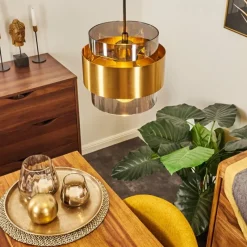 hofstein Suspension Traak Noir, 1 lumière