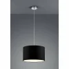 Lampes En Tissu-Luminaires Trio Suspension Trio 3033 Nickel mat, 1 lumière