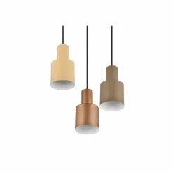 Luminaires Trio Suspension Trio AGUDO Noir, 3 lumières* Suspensions