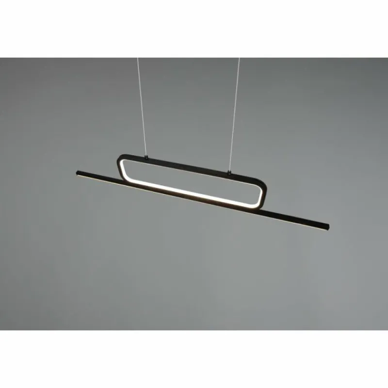 Luminaires Trio Suspension Trio Aick LED Noir, 1 lumière* Suspensions