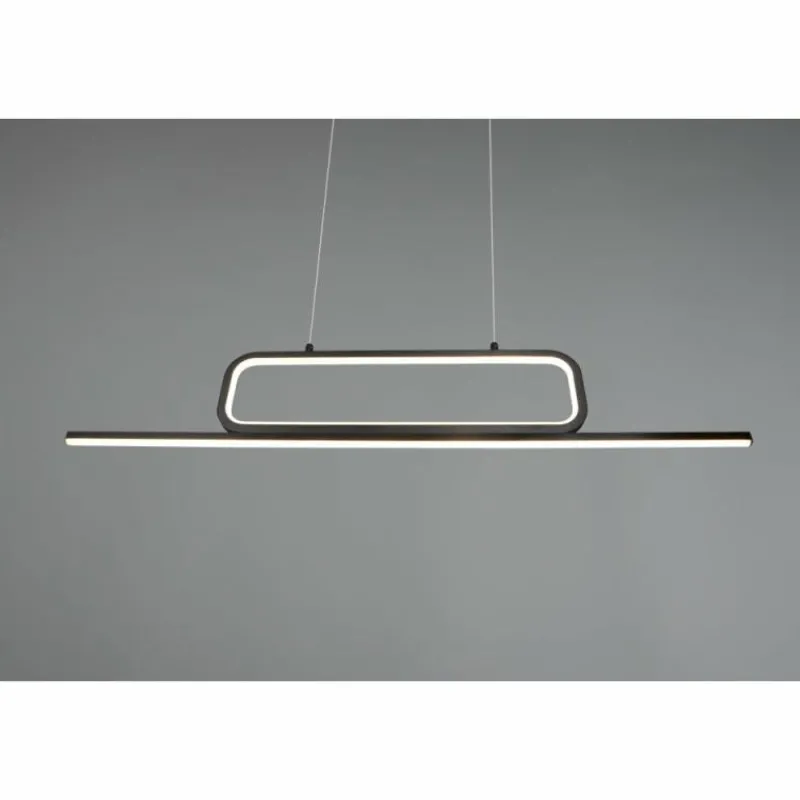 Luminaires Trio Suspension Trio Aick LED Noir, 1 lumière* Suspensions