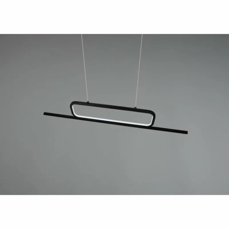 Luminaires Trio Suspension Trio Aick LED Noir, 1 lumière* Suspensions