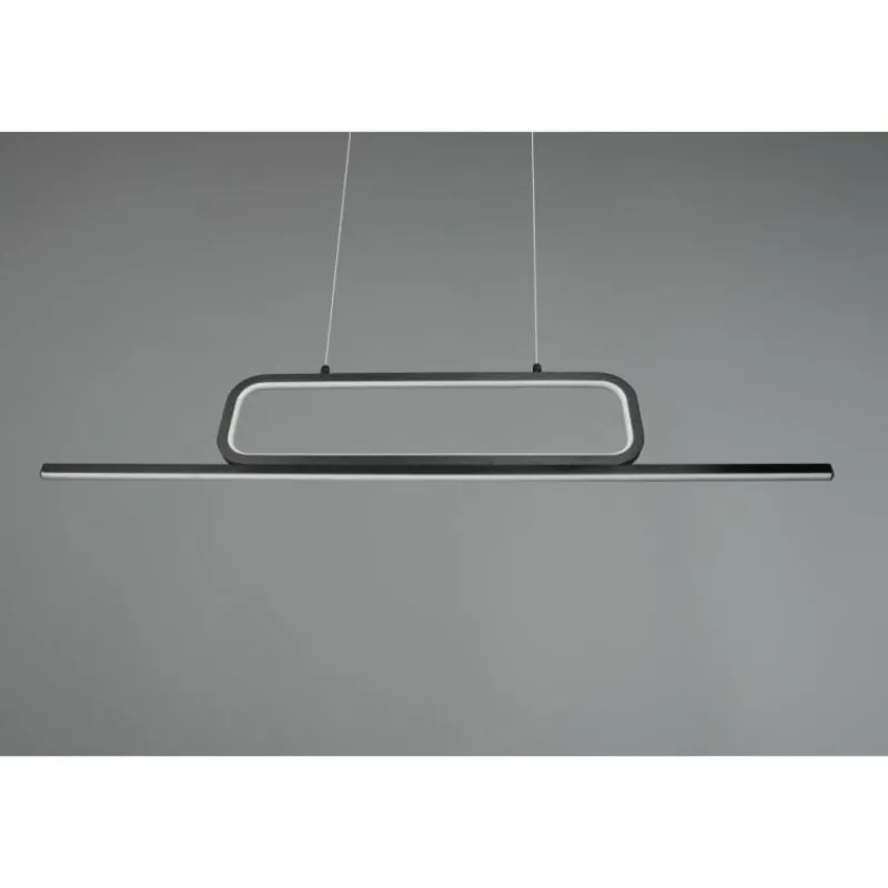 Luminaires Trio Suspension Trio Aick LED Noir, 1 lumière* Suspensions