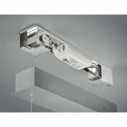 Luminaires Rustiques-Luminaires Trio Suspension Trio ALEGRO LED Nickel mat, 4 lumières