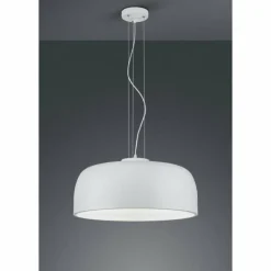 Luminaires Rustiques-Luminaires Trio Suspension Trio BARON Blanc, 4 lumières
