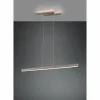 Luminaires Trio Suspension Trio Belfast LED Nickel mat, 1 lumière* Suspensions