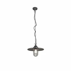 Lampes Vintages & Rétros-Luminaires Trio Suspension Trio Brenta Anthracite, 1 lumière