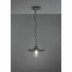 Lampes Vintages & Rétros-Luminaires Trio Suspension Trio Brenta Anthracite, 1 lumière