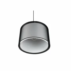 Lampes En Tissu-Luminaires Trio Suspension Trio Burton Noir, 1 lumière