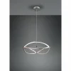 Luminaires Trio Suspension Trio Charivari LED Nickel mat, 1 lumière* Éclairage Led