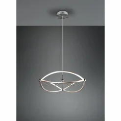 Luminaires Trio Suspension Trio Charivari LED Nickel mat, 1 lumière* Éclairage Led