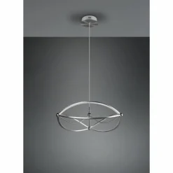 Luminaires Trio Suspension Trio Charivari LED Nickel mat, 1 lumière* Éclairage Led
