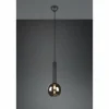 Luminaires Trio Suspension Trio Clayton Noir, 1 lumière* Suspensions
