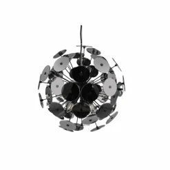 Luminaires Trio Suspension Trio Discalgo Noir, 6 lumières