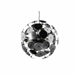 Luminaires Trio Suspension Trio Discalgo Noir, 6 lumières
